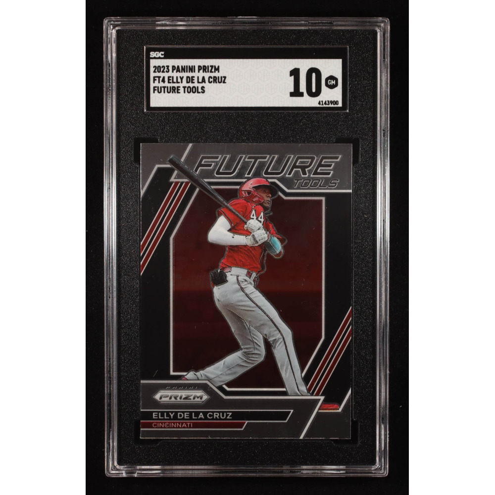 Elly De La Cruz 2023 Panini Prizm Future Tools #4 RC (SGC 10) at PristineAuction.com