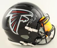 Michael Penix Jr. Signed Falcons Full-Size Authentic On-Field Speed Helmet with Visor (Beckett) at PristineAuction.com