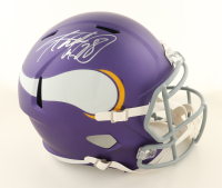 Adrian Peterson Signed Vikings Full-Size Speed Helmet (JSA) at PristineAuction.com