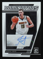 Nikola Jokic 2021-22 Donruss Optic Dominators Signatures #31 #52/99 at PristineAuction.com