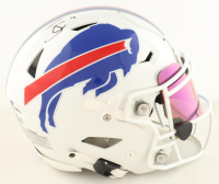 James Cook Signed Bills Full-Size Authentic On-Field Speed Helmet with Visor (Beckett) at PristineAuction.com