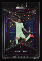 Lamine Yamal 2024 Wild Card Alumination Purple Lazer #ABC-LY10 #19/30 RC at PristineAuction.com