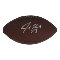 Joe Thomas Signed NFL Football (Schwartz) at PristineAuction.com