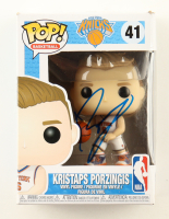Kristaps Porzingis Signed "Knicks" #41 Funko Pop! Vinyl Figure (PSA) at PristineAuction.com