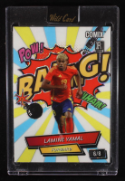 Lamine Yamal 2024 Wild Card Comix BAANG! White Yellow Blue Kaleidoscope #ACBG-LY01 #6/8 RC at PristineAuction.com