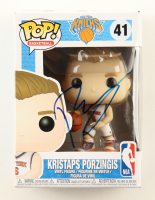 Kristaps Porzingis Signed "Knicks" #41 Funko Pop! Vinyl Figure (PSA) at PristineAuction.com