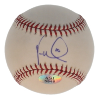 Vernon Wells Signed OML Baseball (PSA) at PristineAuction.com