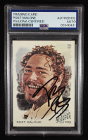 Post Malone Signed 2019 Topps Allen and Ginter #176 (PSA | Auto Grade PSA Authentic) at PristineAuction.com