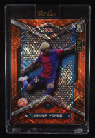 Lamine Yamal 2024 Wild Card Alumination Orange Crosshatch Foil #ABC-LY2 #20/40 RC at PristineAuction.com