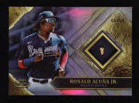 Ronald Acuna Jr. 2020 Topps Gold Label Gold Prospects Relics #GPRRA #05/10 at PristineAuction.com
