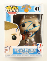 Kristaps Porzingis Signed "Knicks" #41 Funko Pop! Vinyl Figure (PSA) at PristineAuction.com
