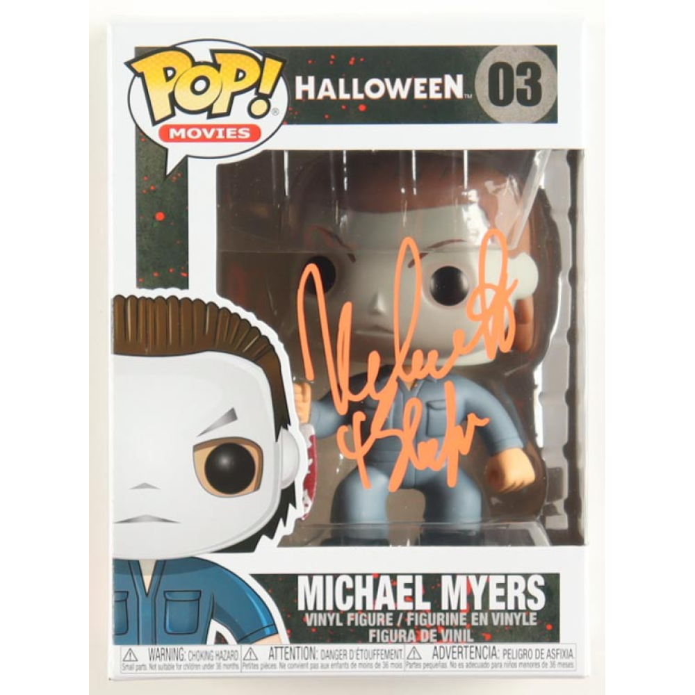 Nick Castle Signed "Halloween" #03 Michael Myers Funko Pop! Inscribed "The Shape" (PA) at PristineAuction.com