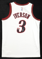 Allen Iverson Signed 76ers Nike Authentic Jersey (JSA) at PristineAuction.com