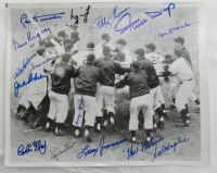 1952 Giants 8x10 Photo Team-Signed By (17) with Willie Mays, Leo Durocher, Monte Irvin (JSA) at PristineAuction.com