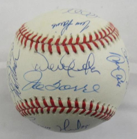 1998 Yankees LE World Series Baseball Team-Signed By (17) with Tim Raines, Derek Jeter, Joe Torre (JSA) at PristineAuction.com