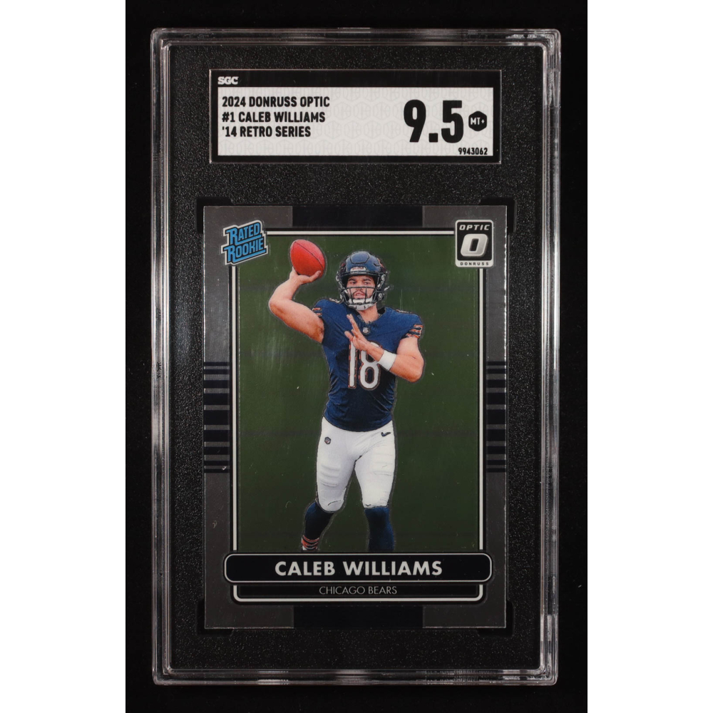 Caleb Williams 2024 Donruss Optic '14 Retro Series #1 RC (SGC 9.5) at PristineAuction.com