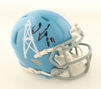Earl Campbell Signed Oilers Mini Helmet Inscribed "HOF 91" (Beckett) at PristineAuction.com