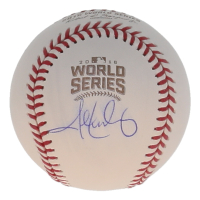 John Lackey Signed 2016 World Series Logo Baseball (JSA) at PristineAuction.com