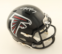 Michael Vick Signed Falcons Speed Mini Helmet (Beckett) at PristineAuction.com