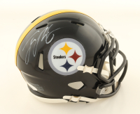 Joey Porter Jr. Signed Steelers Speed Mini Helmet (JSA) at PristineAuction.com