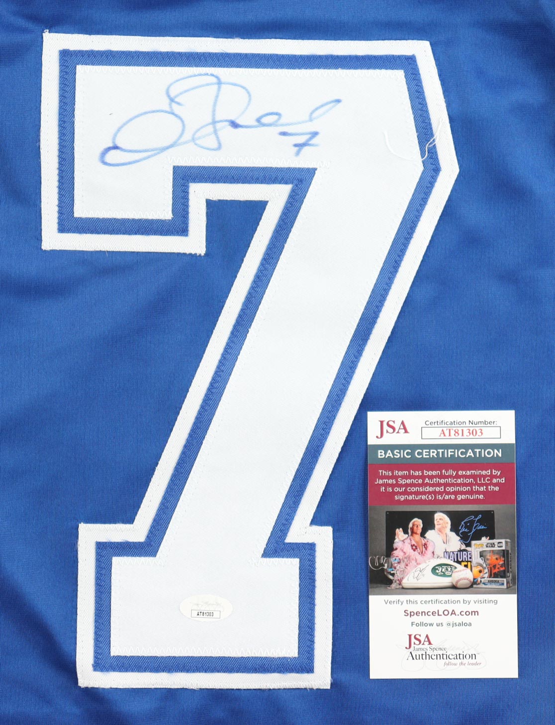 Gary Roberts Signed Jersey (JSA) at PristineAuction.com Gary Roberts Signed Jersey (JSA) at PristineAuction.com