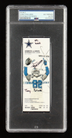 Tony Pollard Signed 2019 Cowboys vs Giants Ticket Inscribed "NFL Debut" (PSA) at PristineAuction.com