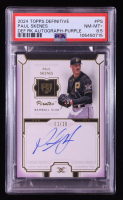 Paul Skenes 2024 Topps Definitive Collection Rookie Autographs Purple #DRAPS #03/10 RC (PSA 8.5) at PristineAuction.com
