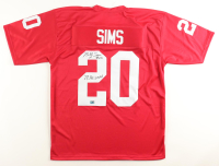Billy Sims Signed Jersey Inscribed "78 Heisman" (Wilder Side of Sports) at PristineAuction.com