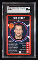 Tom Brady 2020 Top Trumps NFLPA 30 Top Players #NNO (SGC 9) at PristineAuction.com