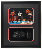 Mike Tyson Signed Custom Framed Shadowbox Everlast Boxing Glove Display (JSA & Tyson) at PristineAuction.com