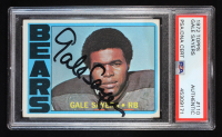 Gale Sayers Signed 1972 Topps #110 (PSA) at PristineAuction.com