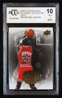 Michael Jordan 2009-10 Upper Deck Michael Jordan Legacy Collection Gold #36 (BCCG 10) at PristineAuction.com
