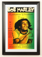 1976 "Bob Marley" Rastaman Vibration Tour Custom Framed Print at PristineAuction.com