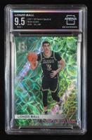 Lonzo Ball 2017-18 Panini Spectra Neon Green #19 #31/49 RC (Arena Club 9.5) at PristineAuction.com