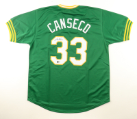 Jose Canseco Signed Jersey (Beckett) at PristineAuction.com