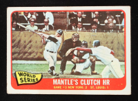 Mickey Mantle 1965 Topps World Series Game 3 #134 at PristineAuction.com