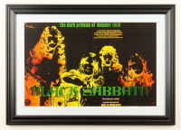 1971 "Black Sabbath" Tour Custom Framed Poster at PristineAuction.com