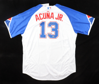 Ronald Acuna Jr. Signed Braves Nike Authentic Jersey (Fanatics & MLB) at PristineAuction.com