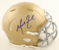 Marcus Freeman Signed Notre Dame Fighting Irish Speed Mini Helmet (Wilder Side of Sports) at PristineAuction.com