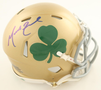 Marcus Freeman Signed Notre Dame Fighting Irish Speed Mini Helmet (Wilder Side of Sports) at PristineAuction.com