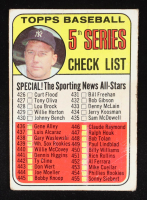 Mickey Mantle 1969 Topps Checklist 5 DP #412 at PristineAuction.com