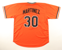 Dennis Martinez Signed Jersey Inscribed "World Champ" (JSA) at PristineAuction.com