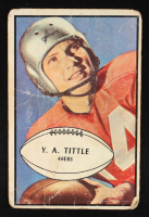 Y.A.Tittle 1953 Bowman #56 at PristineAuction.com