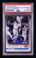 Vladimir Guerrero Jr. Signed 2019 Topps Update #US62 RC (PSA Authentic) at PristineAuction.com