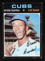 Ernie Banks 1971 Topps #525 at PristineAuction.com