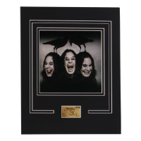 Ozzy Osbourne Signed Custom Matted Cut Display (AutographCOA) at PristineAuction.com