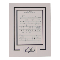 Chris Farlowe Signed Custom Matted Cut Display (AutographCOA) at PristineAuction.com