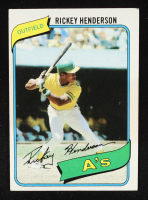 Rickey Henderson 1980 Topps #482 RC at PristineAuction.com
