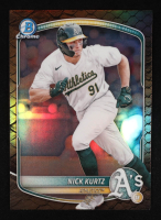 Nick Kurtz 2025 Bowman Chrome Prospects Reptilian Refractors #BCP114 RC at PristineAuction.com