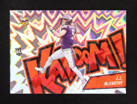 JJ McCarthy 2024 Absolute Kaboom Horizontal #13 RC at PristineAuction.com
